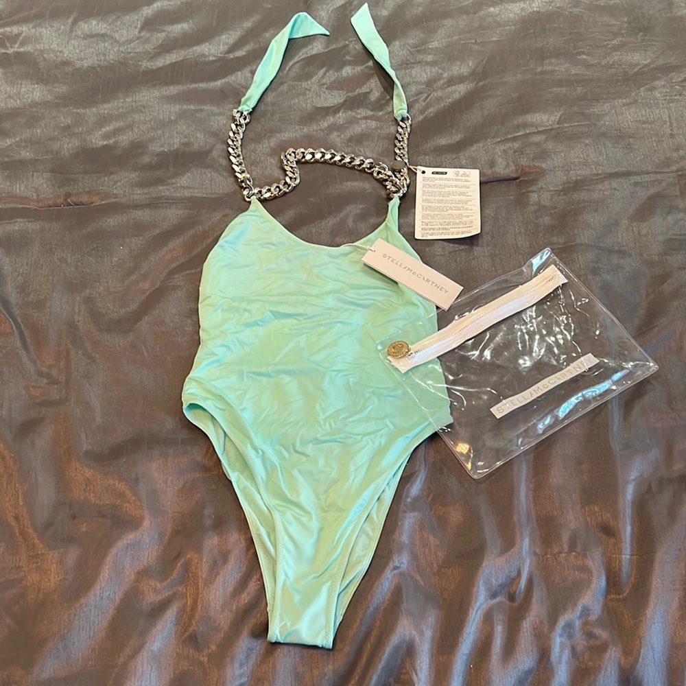 Iconic Chain strap one piece swimsuit